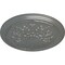 Ekena Millwork Luton Ceiling Medallion (Fits Canopies up to 1 1/8"), Hand-Painted Silver, 15 3/4"OD x 5/8"P CM16LUSLS - alternate 2